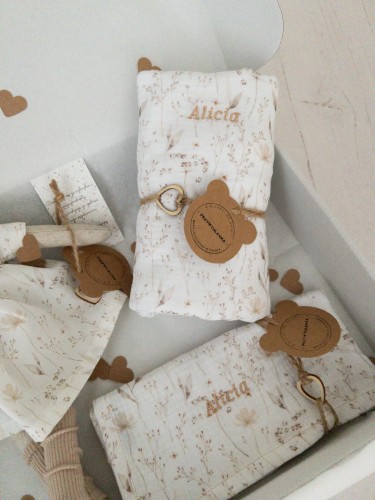 Zestaw otulacz muślinowy pieluszki muslinowe dla noworodka